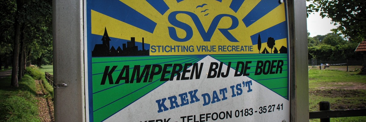 Camping Koelert - Entree 12 - Bord SVR Camping Koelert