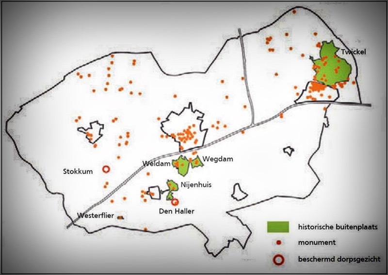 Kaart Hof van Twente