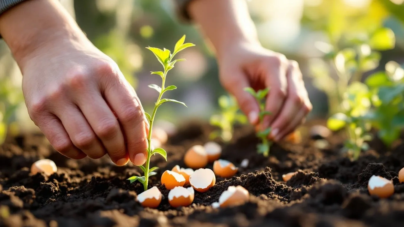De ‘slakken-barrière’: waarom eierschalen rondom je planten in maart dé oplossing zijn voor je tuin