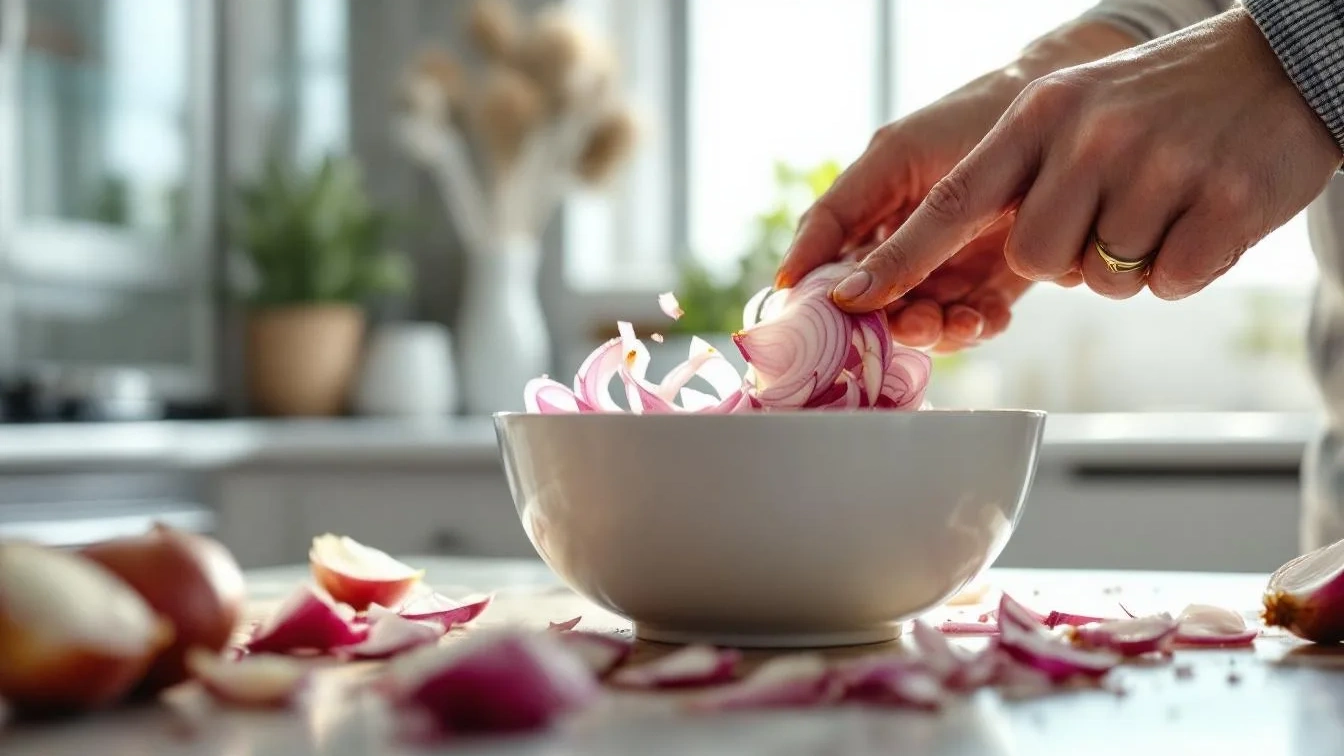 Gooi je uienschillen niet weg: deze oude truc vervangt verrassend vaak dure schoonmaakmiddelen