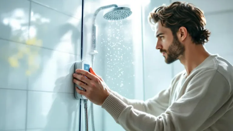 Het hotelgeheim onthuld: de temperatuurtruc die je douchewand direct streeploos schoon krijgt